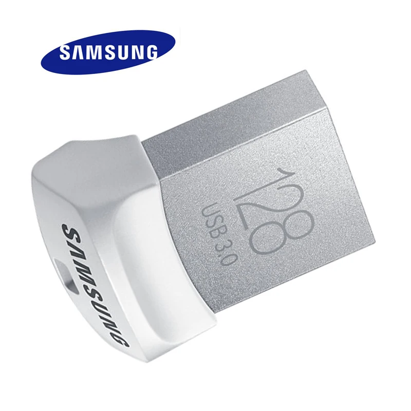 Samsung USB флэш диск 32 г 64 128 3.0 металла творческий мини накопитель крошечный Pendrive
