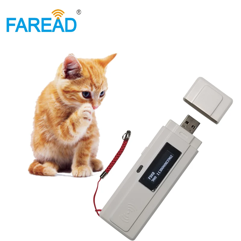 Карманный USB сканер x1pc для считывания микрочипов животных|scanner| |