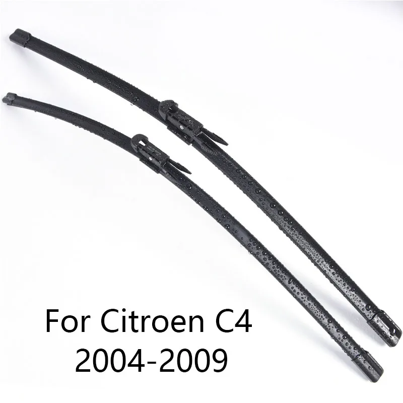 Лезвия очистителей лобового стекла автомобиля для Citroen C4 form 2004 2005 2006 2007 2008 2009