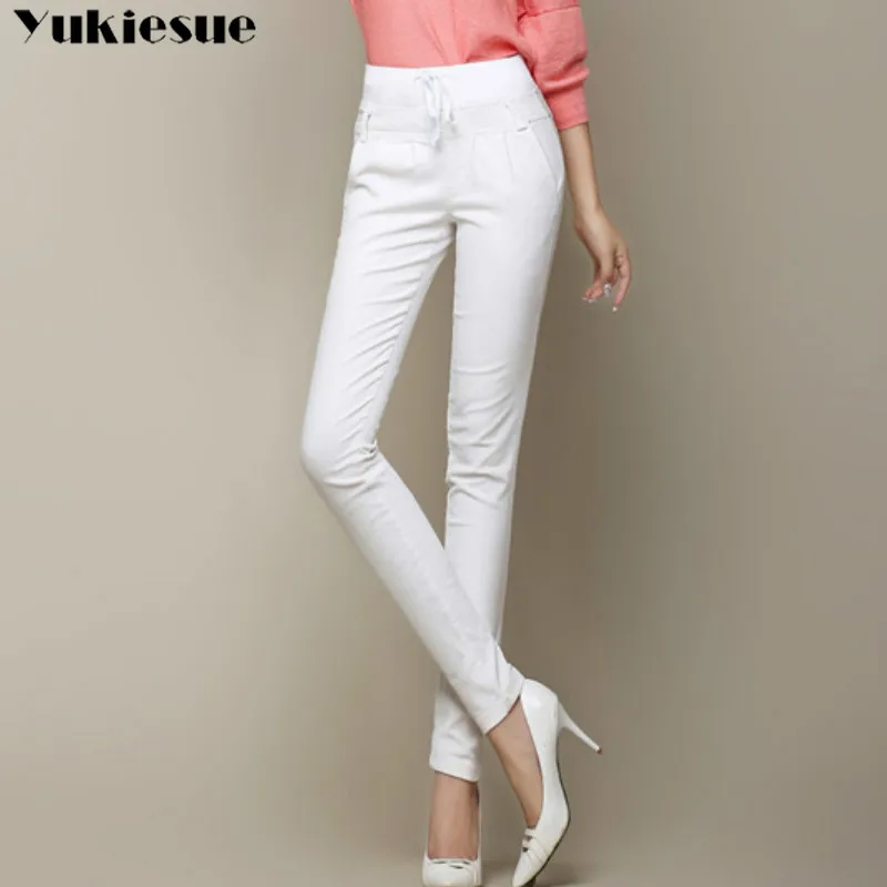 Вельветовые брюки султанки с завышенной талией женские Стрейчевые хлопковые