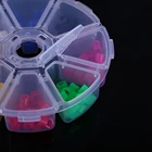 1 коробка, стоматологическое резиновое кольцо, цветовой код