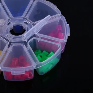 1 коробка, стоматологическое резиновое кольцо, цветовой код