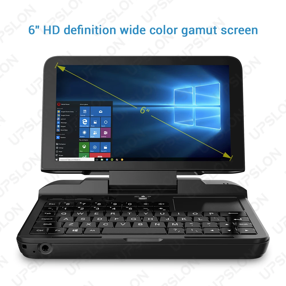 GPD микропк Intel Celeron N4100 UHD графика 600 планшеты Windows 10 6 Гб ram 128 SSD карманный мини ПК