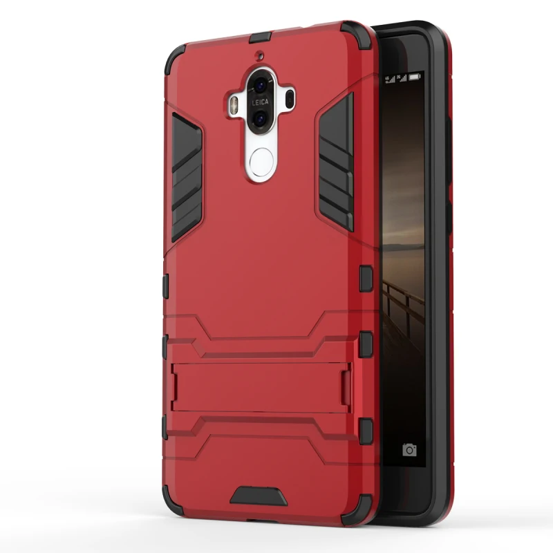 For Huawei Mate S/8/9/9Pro/10/10pro Hybrid Armor Heavy Duty Phone Case Shockproof Silicone+PC Kickstand Cover Coque Funda |