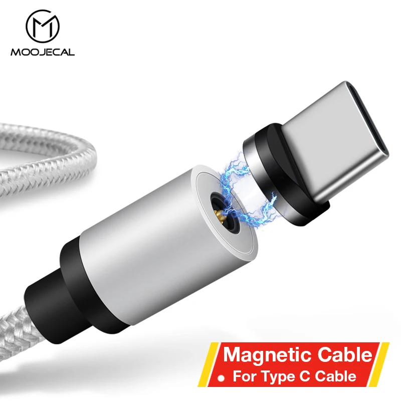 Новейший Магнитный кабель нейлоновый Плетеный Магнит Micro USB для быстрой зарядки