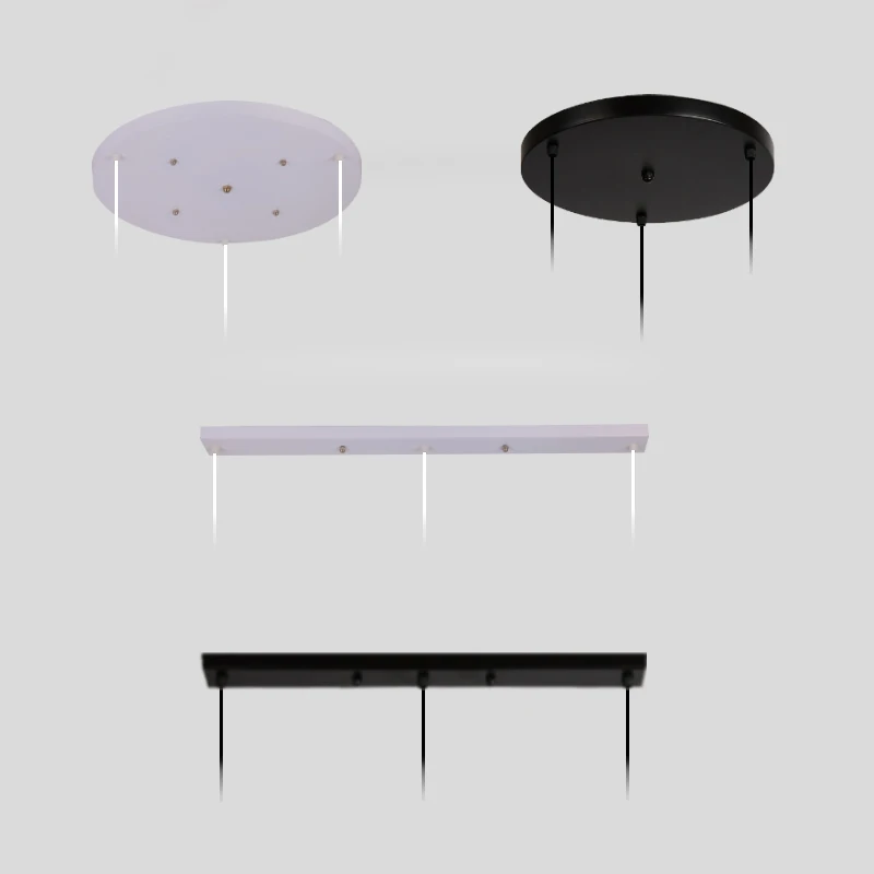 Основание для люстры высококачественные аксессуары освещения черная белая