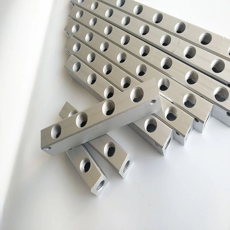 Пневматический соединитель коллектор воздушного шланга из алюминиевого сплава |