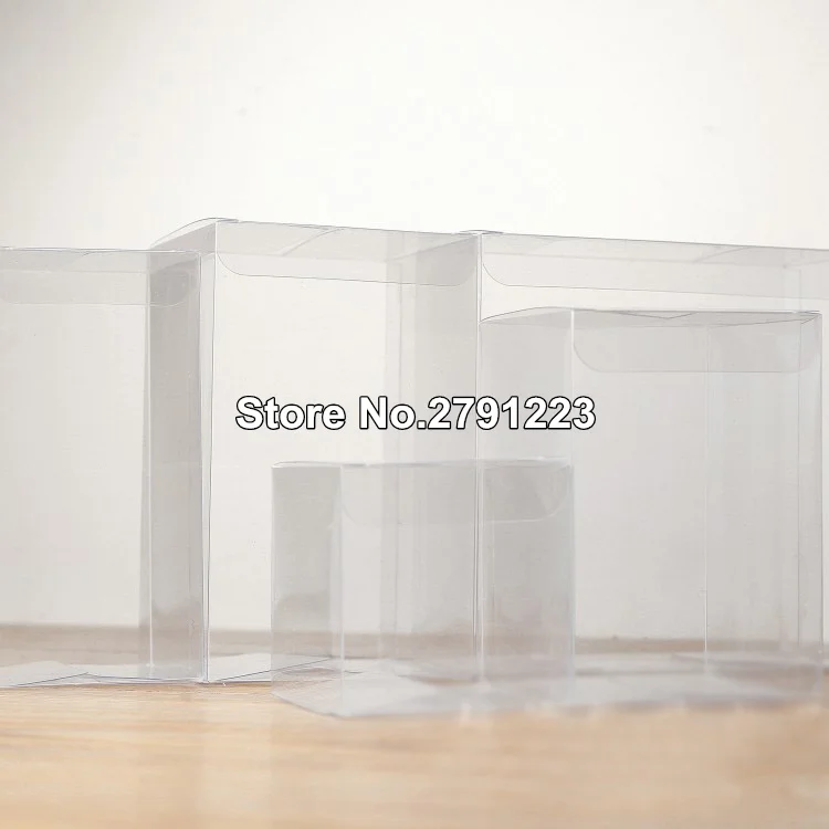 10 Pieces/lot 15*15*30cm PVC Large transparent plastic box packing boxes for gift/candy/cosmetic/long Wedding Party | Дом и сад