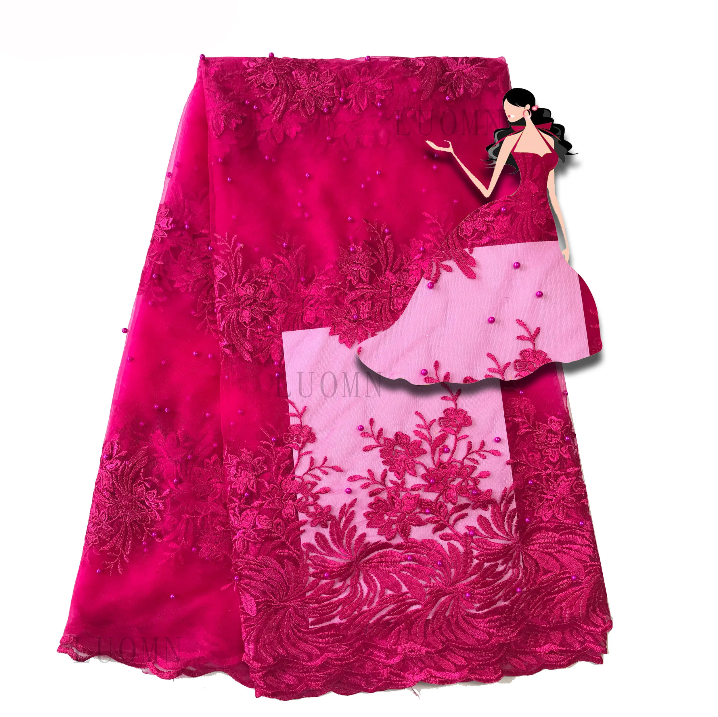 Африканские кружевные ткани для свадьбы 2018 французские сетчатые высокого