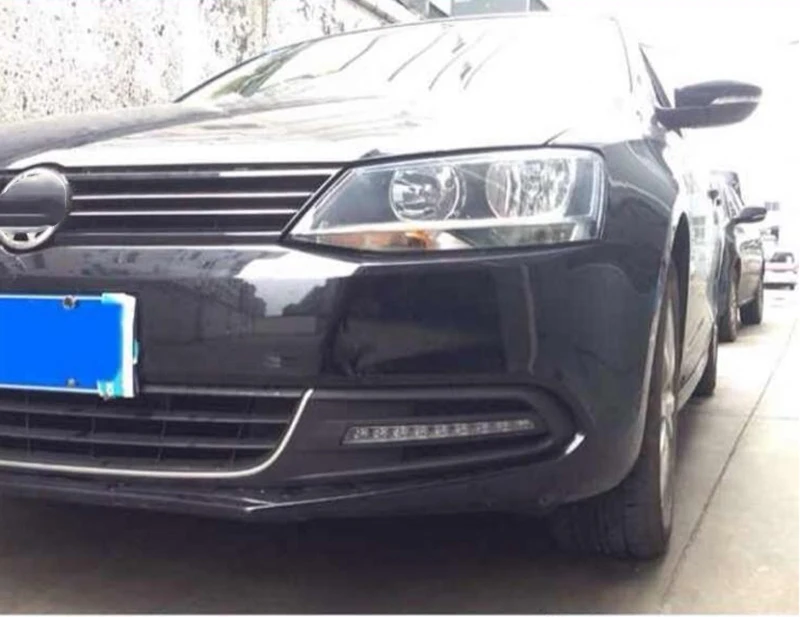 Автомобильные мигающие дневные ходовые огни 1 пара для Volkswagen VW Jetta Sagitar 2012 2013 2014