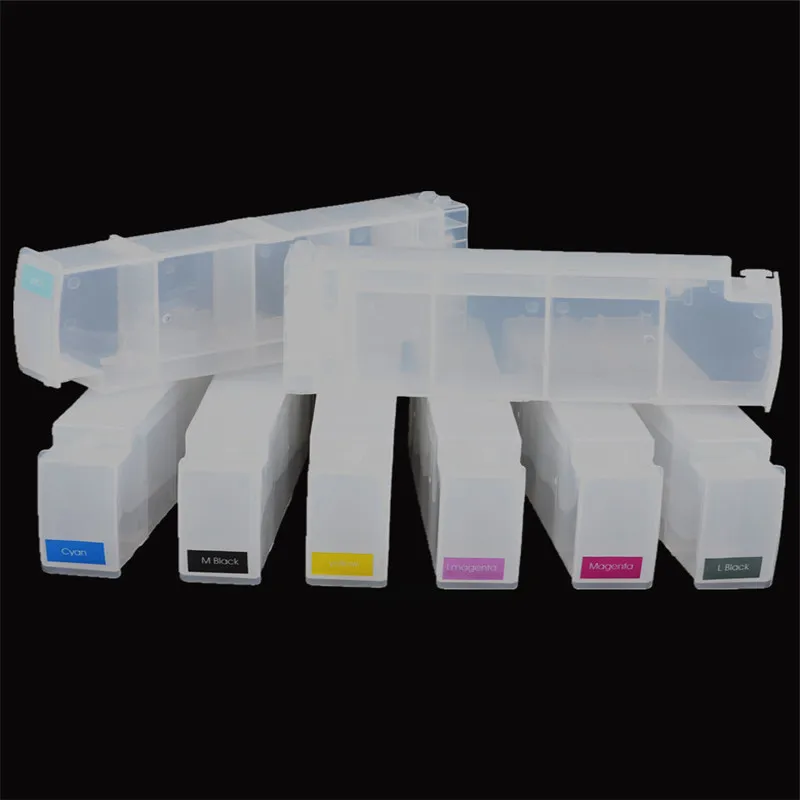 Перезаправляемый картридж для hp Designjet 5000 5000 шт. 5500 5500 ps Z6100 с 6 цветов в 775 мл