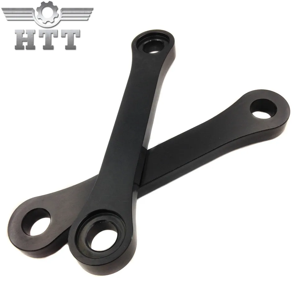 

Aftermarket free shipping motorcycle parts Motorcycle Bike Lowering Links Fit For Kawasaki 1987-2007 KL KLR 650 Black