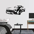 Художественный Декор AMG GT Roadster, настенная наклейка с цитатами, наклейка для мальчиков, комнат, игр, бара для детской, гостиной, спальни, Фреска D816