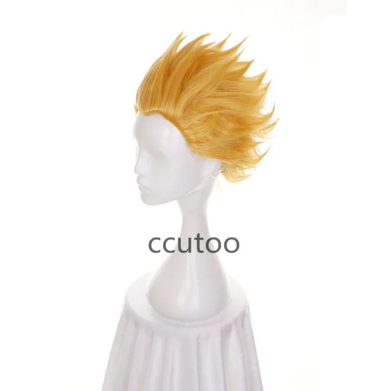 Ccutoo Fate/Stay Night Zero Gilgamesh золотые короткие нарезанные синтетические волосы косплей парики для вечеринки Хэллоуин костюм