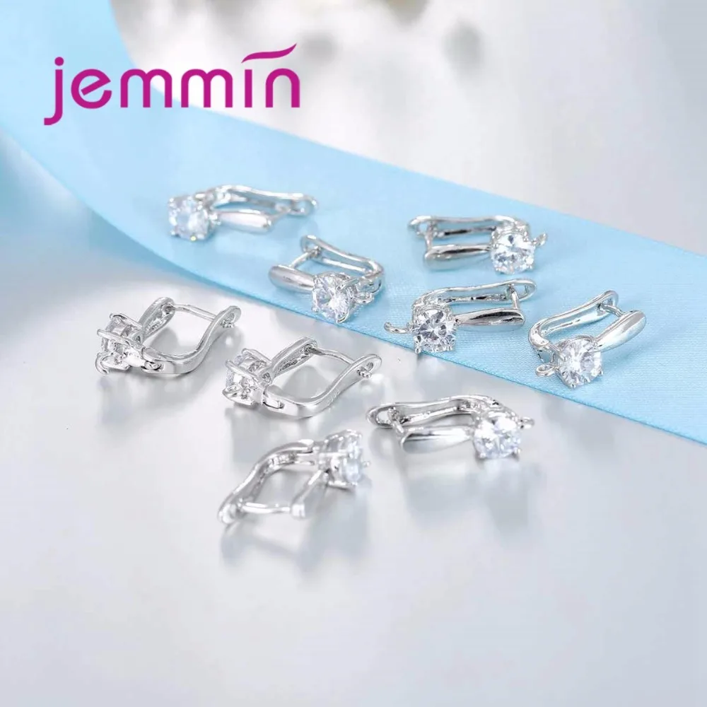 10 шт./лот Изящные ювелирные изделия аксессуары женские серьги-кольца фурнитура