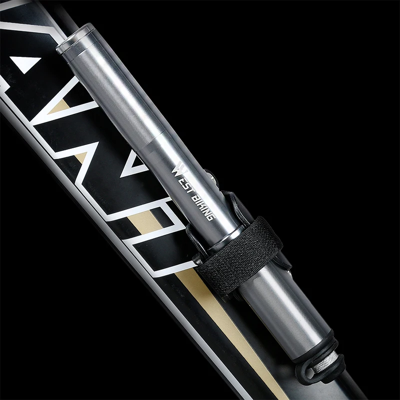 WEST BIKING велосипедный насос высокого давления 160 PSI мини портативный ручной для шин