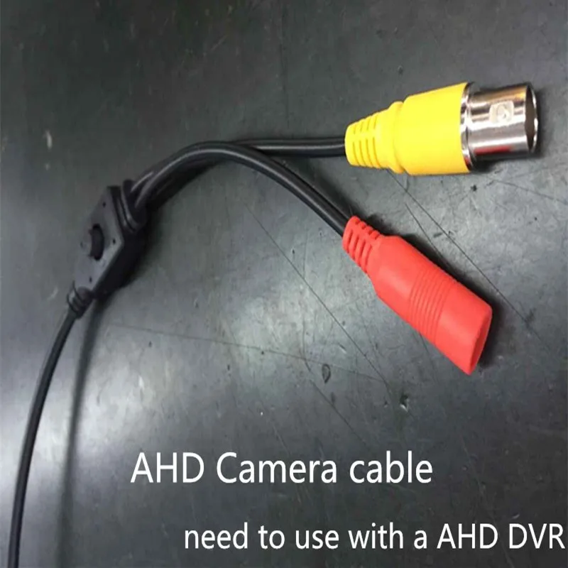 Высокое качество 720 P HD ахд 1000TVL исправлена 3.6 мм объектив низкое освещение мини