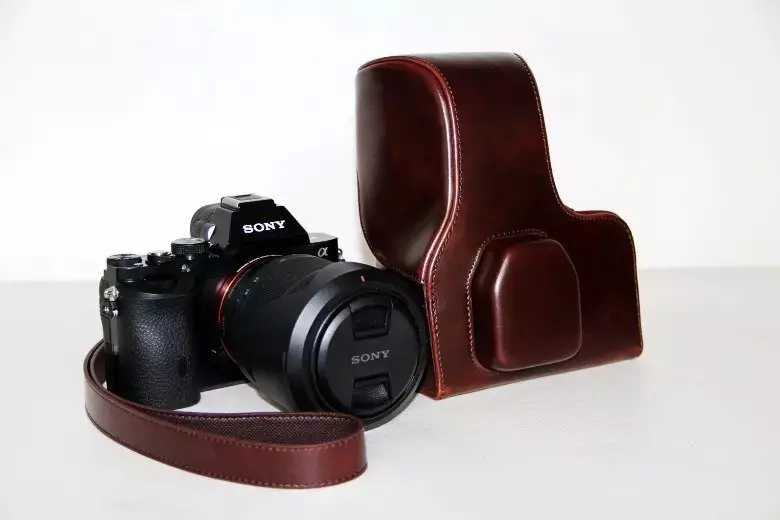 Новый чехол для камеры Sony alpha A7RII A7R Mark 2 A7II из искусственной кожи|camera bag|camera case bagleather