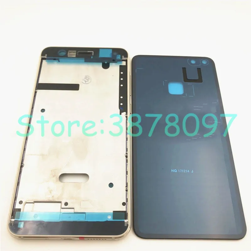 Новый полный корпус для Huawei P10 Lite ЖК передняя рамка + стеклянная задняя крышка