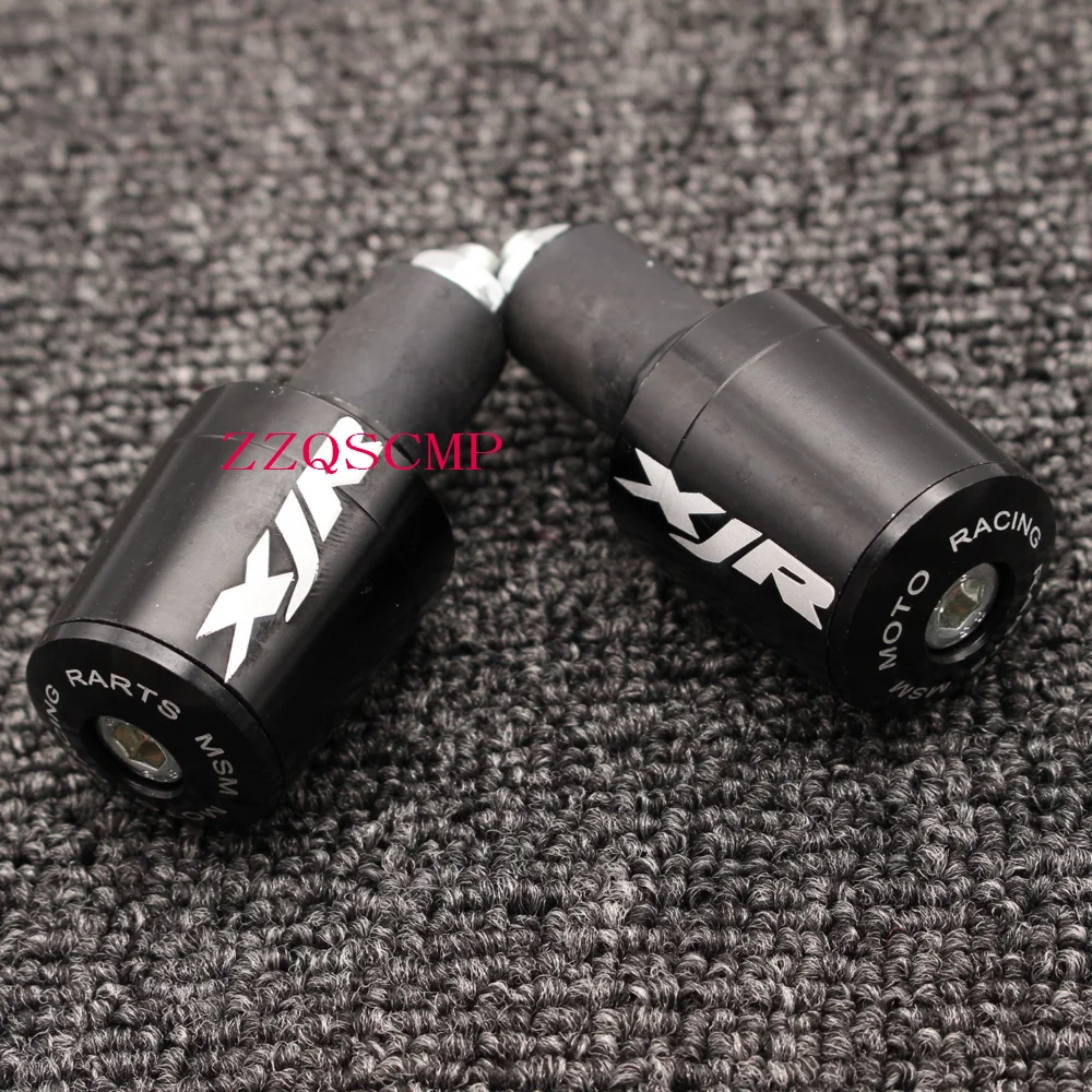 

CNC 22MM Handlebar Grips Handle Bar Cap End Plugs For Yamaha XJR400 XJR 400 XJR1300 XJR1200