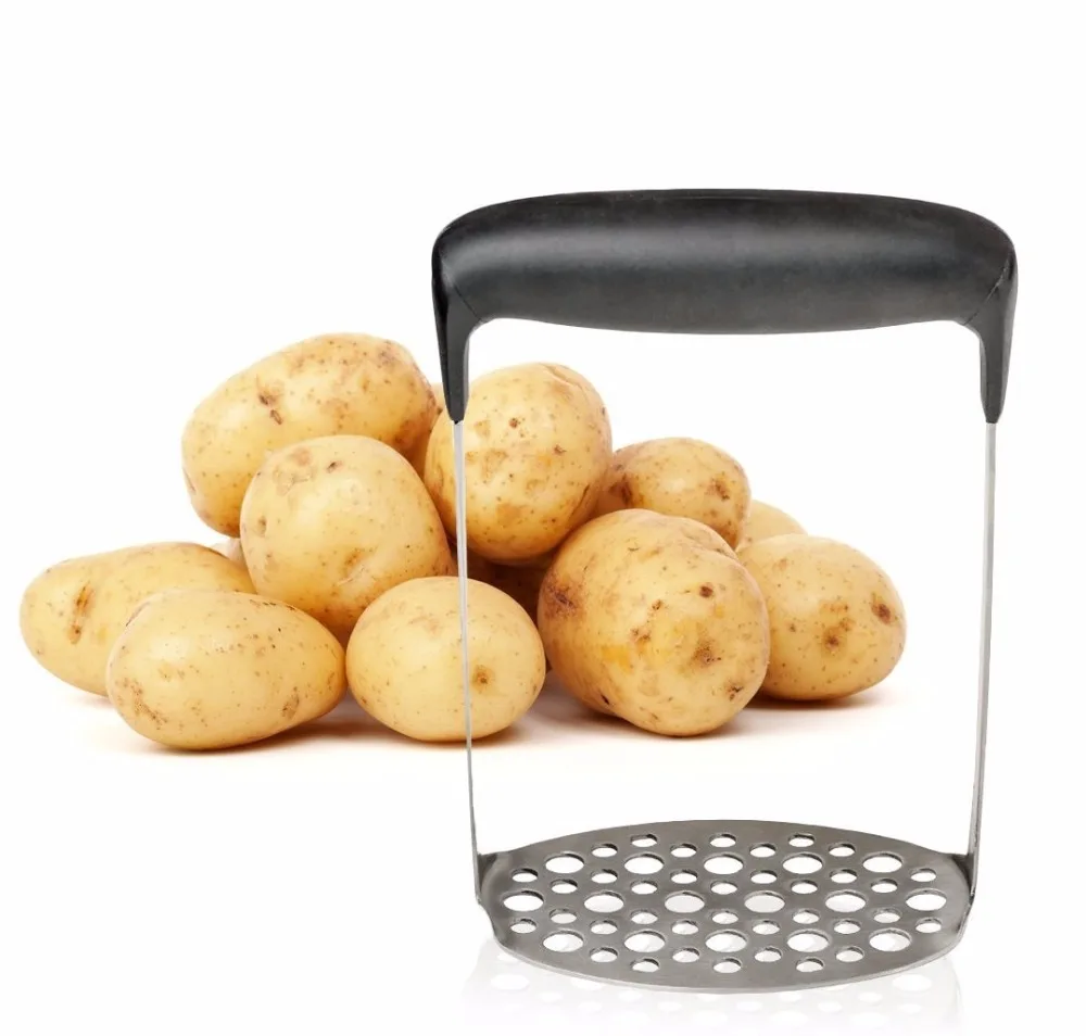 Бесплатная доставка из нержавеющей стали картофеля пресс для Ricer Сверхмощная