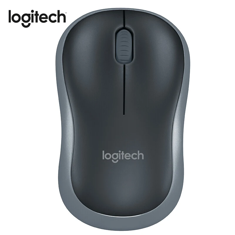 Оригинальная беспроводная мышь logitech M186 2 4G с эргономичным нано приемником на 1000