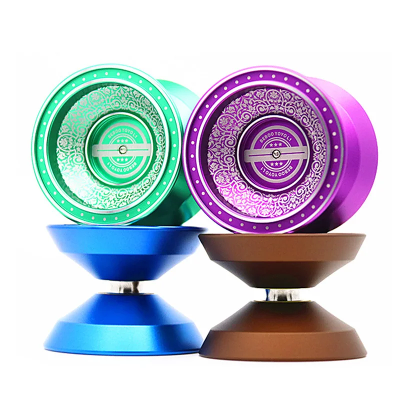 

New arrive BEBOO YOYO L1 Flowers yoyo Metal aluminum alloy Competition New Technology Yoyo Metal yo-yo 1A 3A 5A