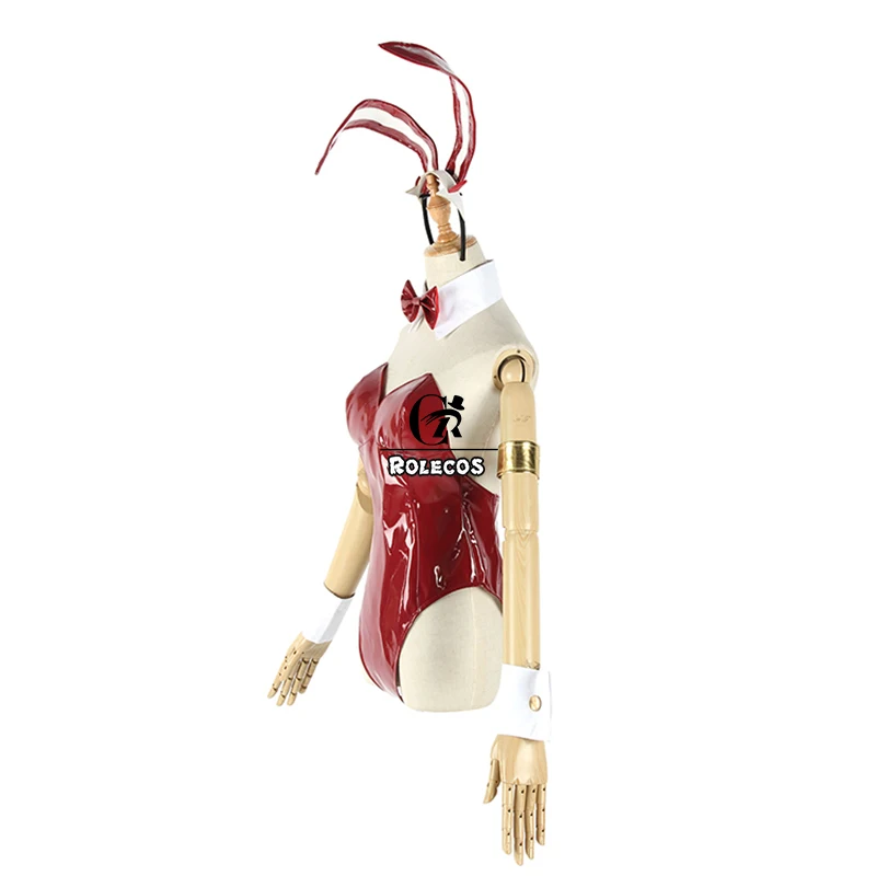 ROLECOS Darling in the FranXX Zero Two Cosplay Costumes Bunny Girl Senpai Sexy Costume Bunny Ears Jumpsuit