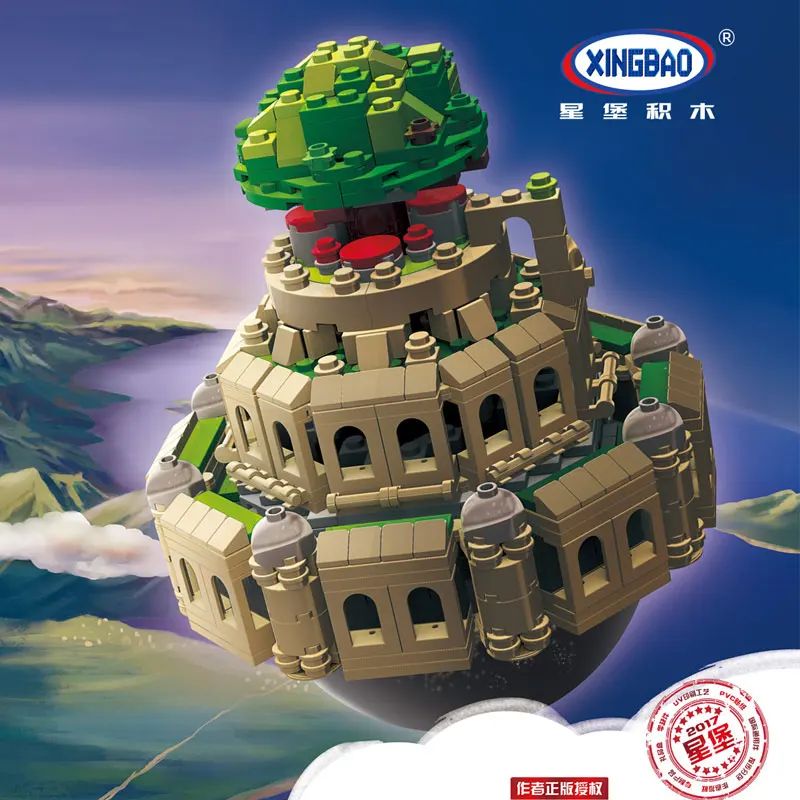 В наличии XingBao 05001 1179 шт. оригинальная креативная серия MOC набор город в небе