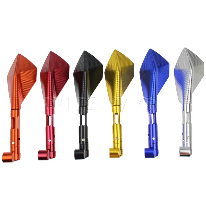 Мотоциклетные алюминиевые боковые зеркала заднего вида CNC для Kawasaki Z900 Z1000 Z650 Z125 Z