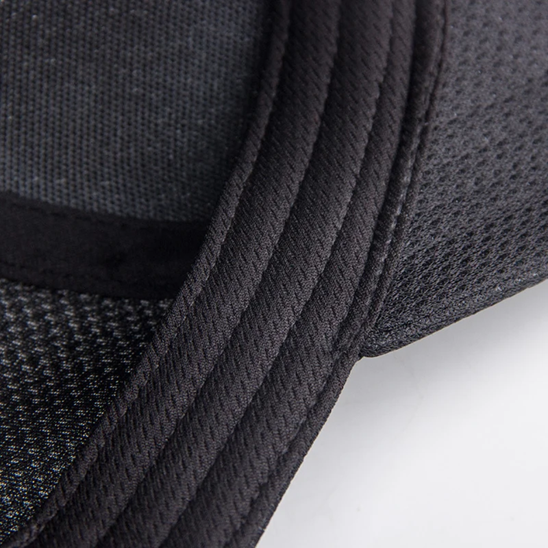 Summer Black Men Women Snapback Cap Sun Hat Visor Hip-Hop Bone Breathable Chapeu Casual Mesh Solid Baseball Caps | Аксессуары для