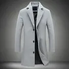 MRMT 2021 Брендовые мужские шерстяные куртки длинные однобортные тренчи Мужское Пальто Повседневное пальто для мужчин куртка мужская верхняя одежда