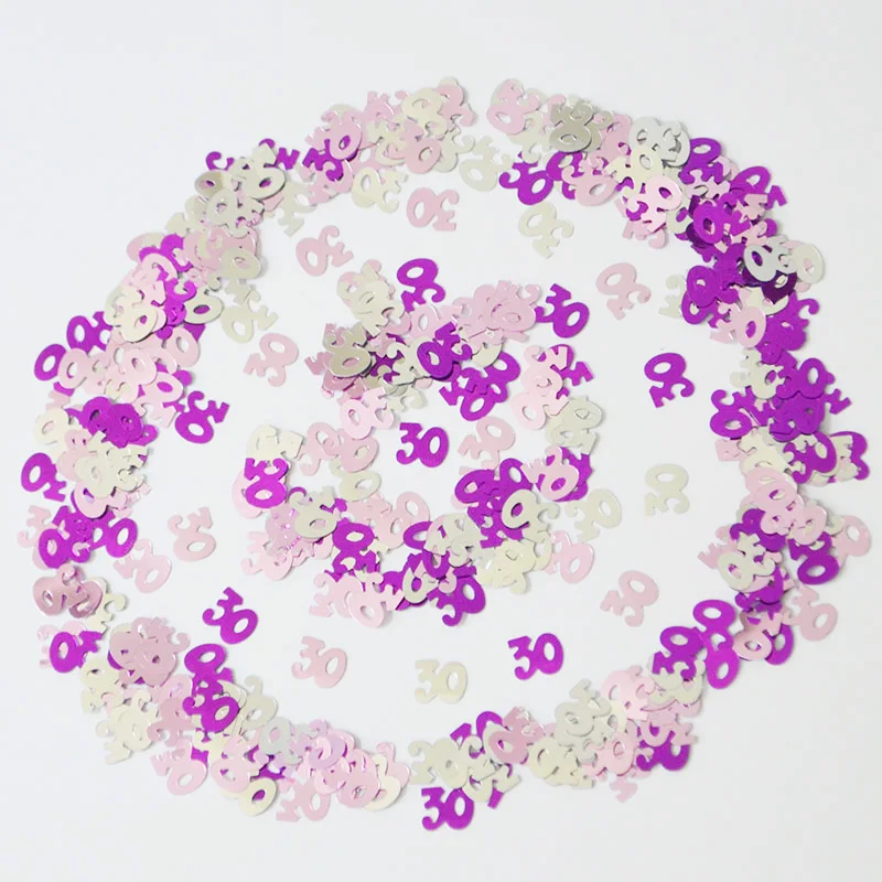 15 г розовые конфетти металлик украшения для дня рождения детей девочек мозолей
