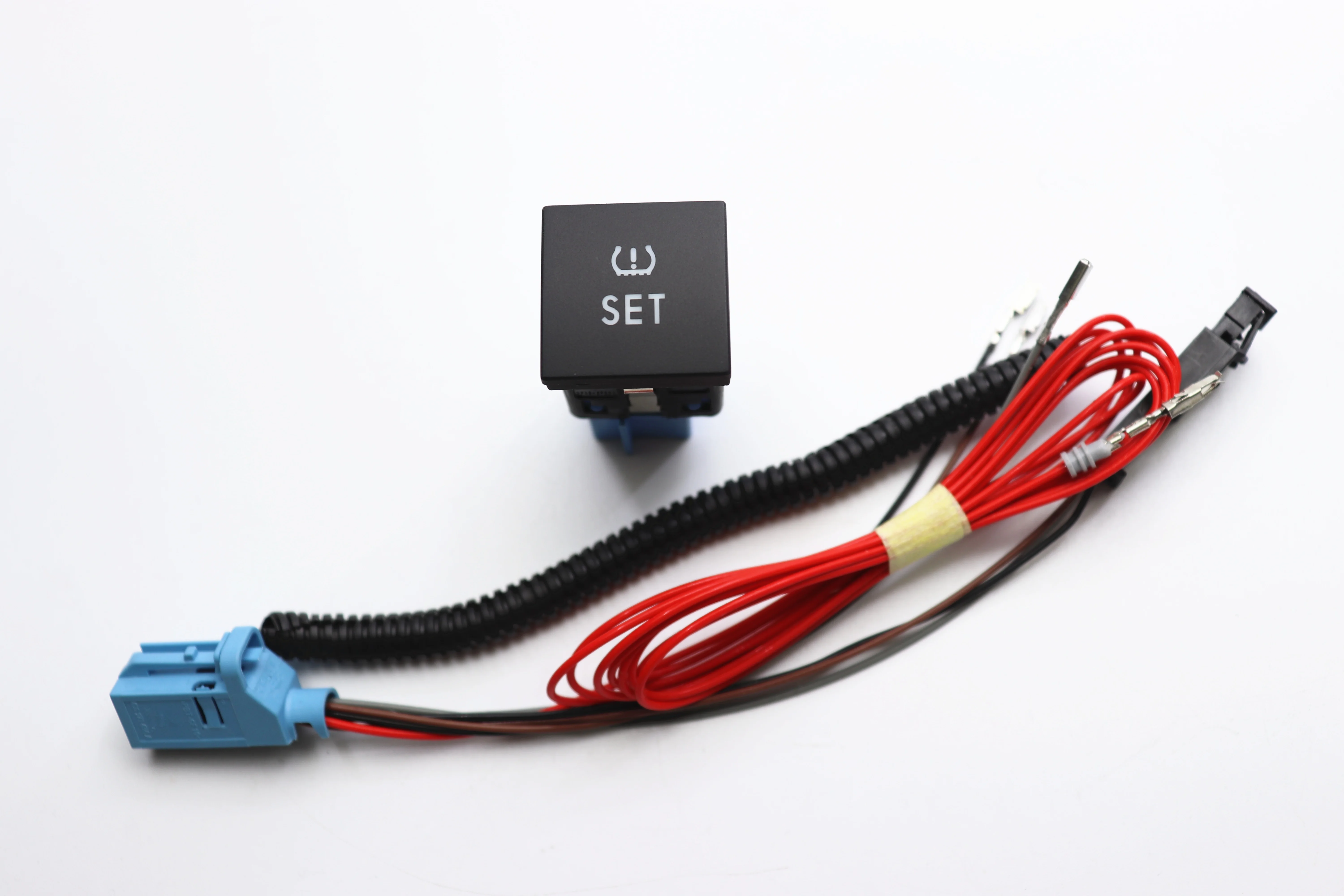 Кнопка контроля давления в шинах TPMS + Проводная жгута для Golf MK6 JETTA 5 6 MK5 56D927121 56D 927