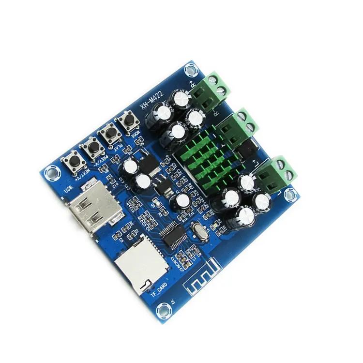 Плата усилителя мощности OTM422 с Bluetooth Встроенная плата U диском и поддержкой TF карт