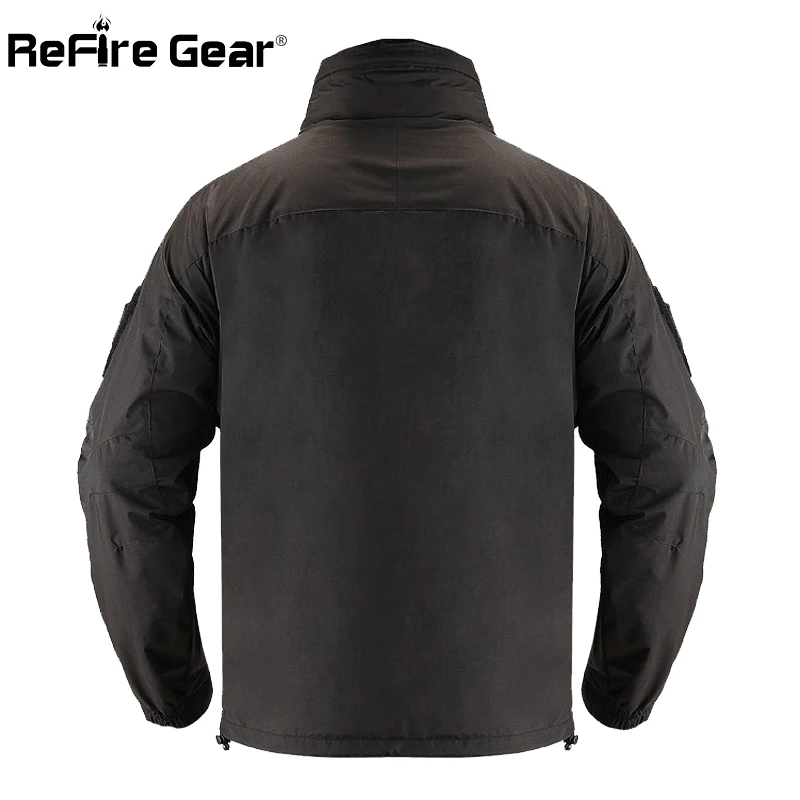 Мужская тактическая куртка ReFire Gear демисезонная мягкая Водонепроницаемая