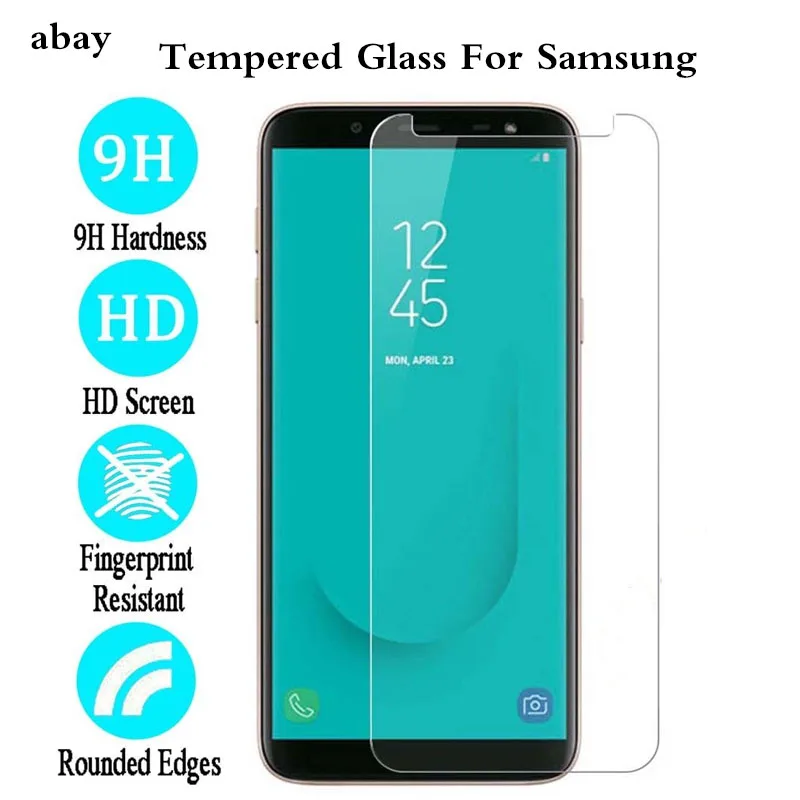 Закаленное стекло для Samsung Galaxy A3 J3 J4 Prime Pro A5 A7 J2 2018 Защитная пленка экрана HD |