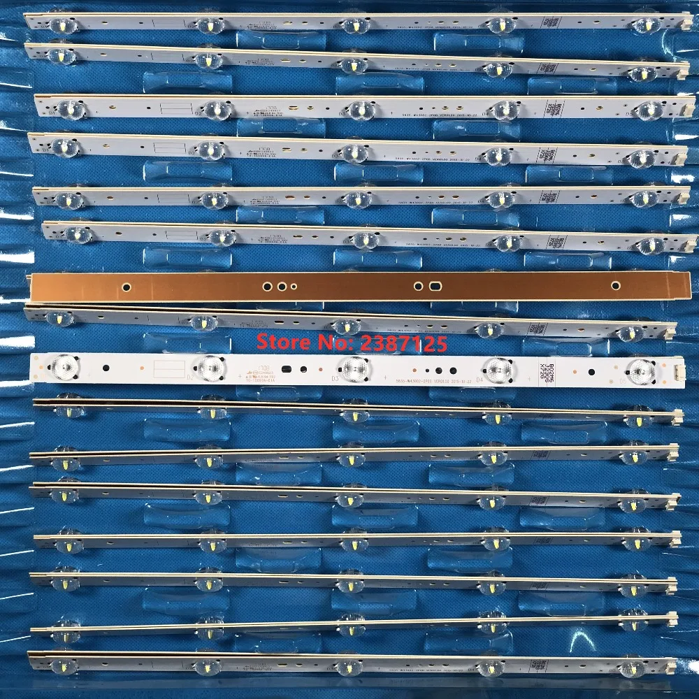 Светодиодная лента для подсветки 43E6000 E465853 5800-W43001-5P00 5835-W43002-2P00 VER01.00 02K03177A экран LG