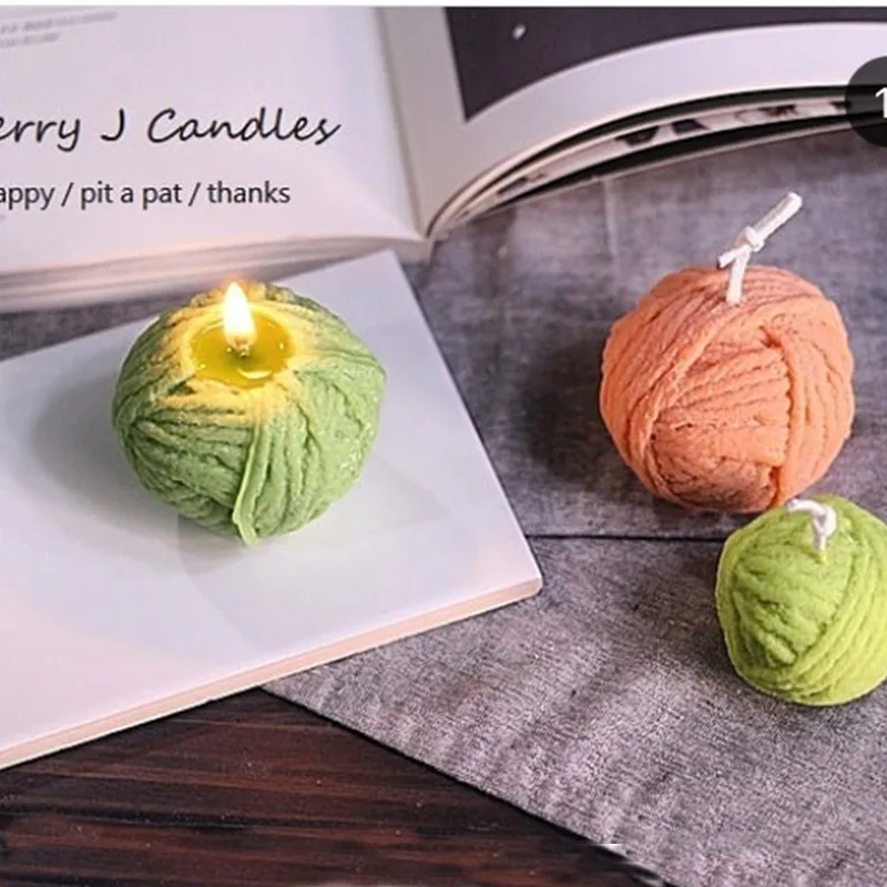 Форма для вязания шерстяных шариков силиконовая форма свечей сделай сам