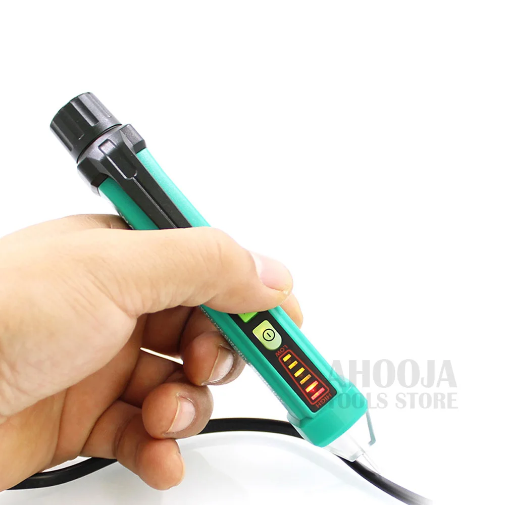 Pro'sKit портативный Бесконтактный интеллект напряжение тесты карандаш Multi-Functional Индукционная электронная ручка со светодиодный освещающие инструменты