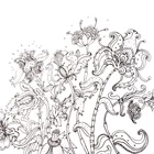 Новинка 2022, граффити для молодых взрослых, книга-раскраска с изучением страны чудес