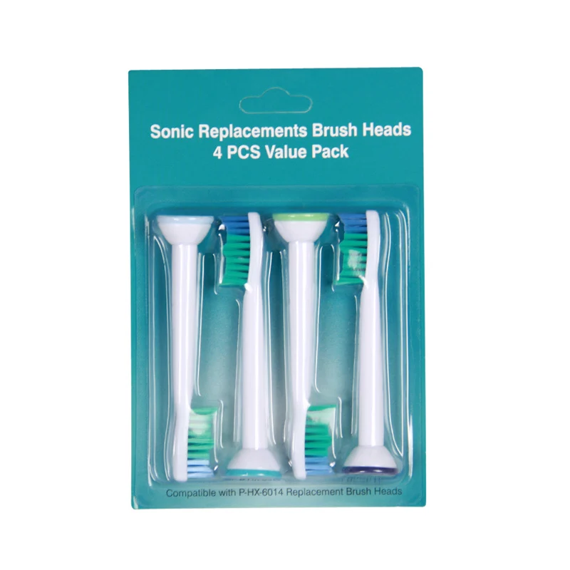 NewView Replacement Electric Toothbrush Heads For Philips Sonicare Tooth Brush 4pcs Hygiene Care Clean P-HX-6014 | Бытовая техника