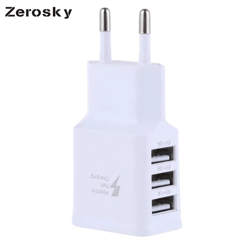 Зарядное устройство Zerosky с 3 USB-портами 5 В А | Мобильные телефоны и аксессуары