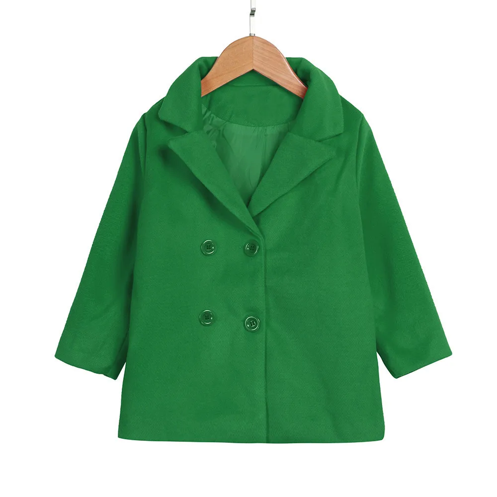 ARLONEET Girls Jackets Cloak Children Outerwear Autumn Winter Warm Thick Coat Kids Clothes Outfit Button BFOF | Детская одежда и