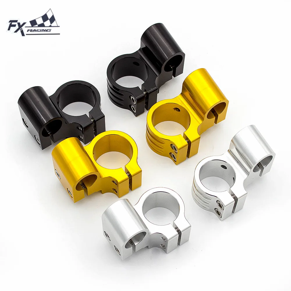 

7/8" 22mm Handlebar Raise Clip On Motorcycles Handlebar Clip On Heads Clamp Fork 43mm 45mm 46mm 50mm 51mm 52mm