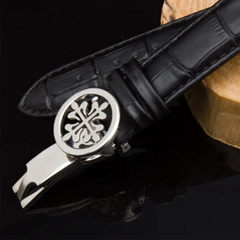 Аксессуары для часов пряжка Patek Philips с ПП складной пряжкой золотой бабочкой 18 мм 20