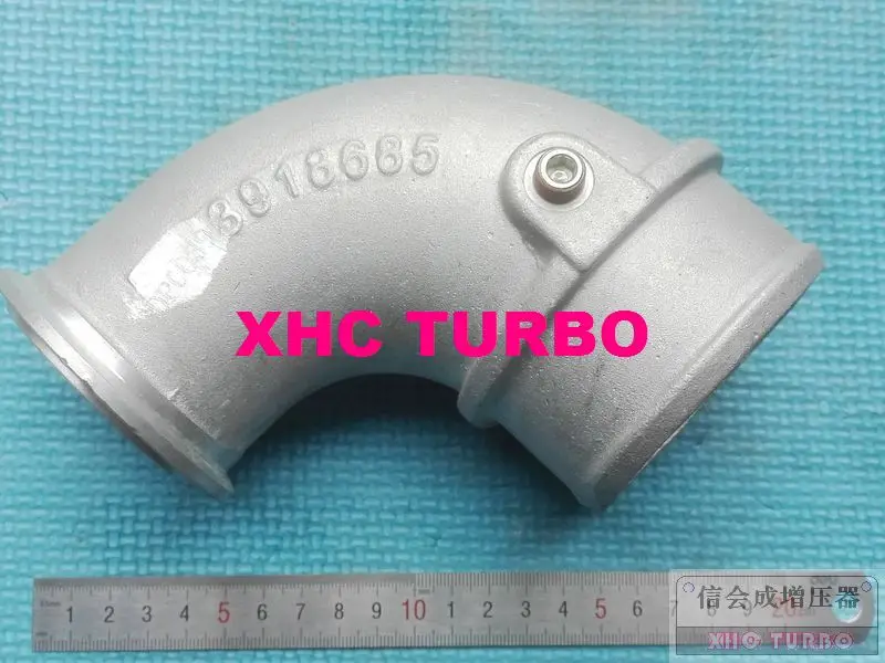 

NEW HX35W 6BT 6BTA 5.9L 180HP 210HP Turbo Turbocharger Compressor Outlet Elbow Pipe 3918685 3918800