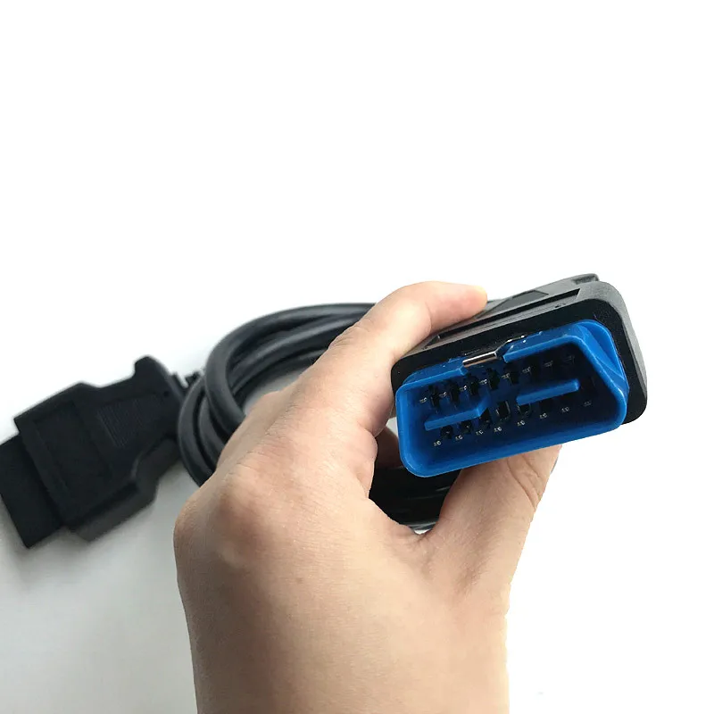 Высокое качество OBD2 адаптер 16pin штекер женский кабель удлинитель OBD II OBDII 16