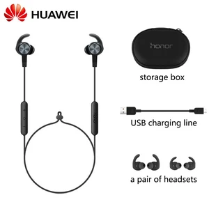 Image 1 - Беспроводные наушники Huawei Honor AM61, спортивные наушники с магнитными элементами, защита IP55, Bluetooth 4.1, свободные руки