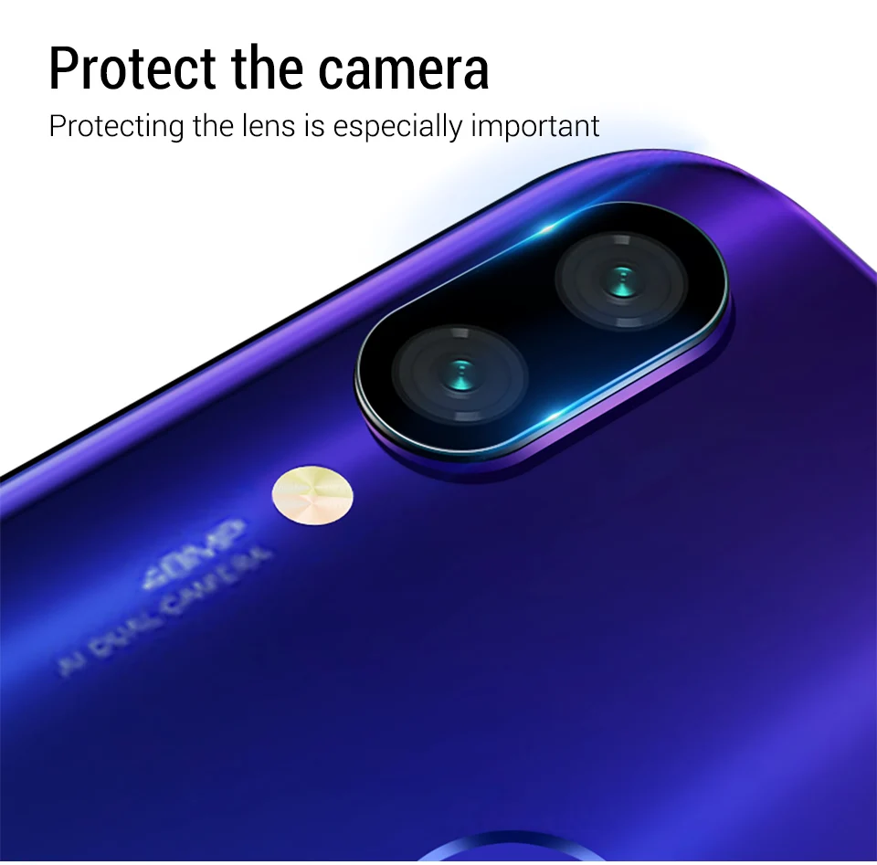 Стекло камеры для Redmi 7 7A Note7 Pro Note6 объектив Закаленное стекло пленка Xiaomi Mi Max 2 3 Mix 2S